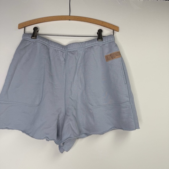 Lunya Silksweats™ Midweight‎ Reversible Short Welkin Blue Size Large - Picture 7 of 10